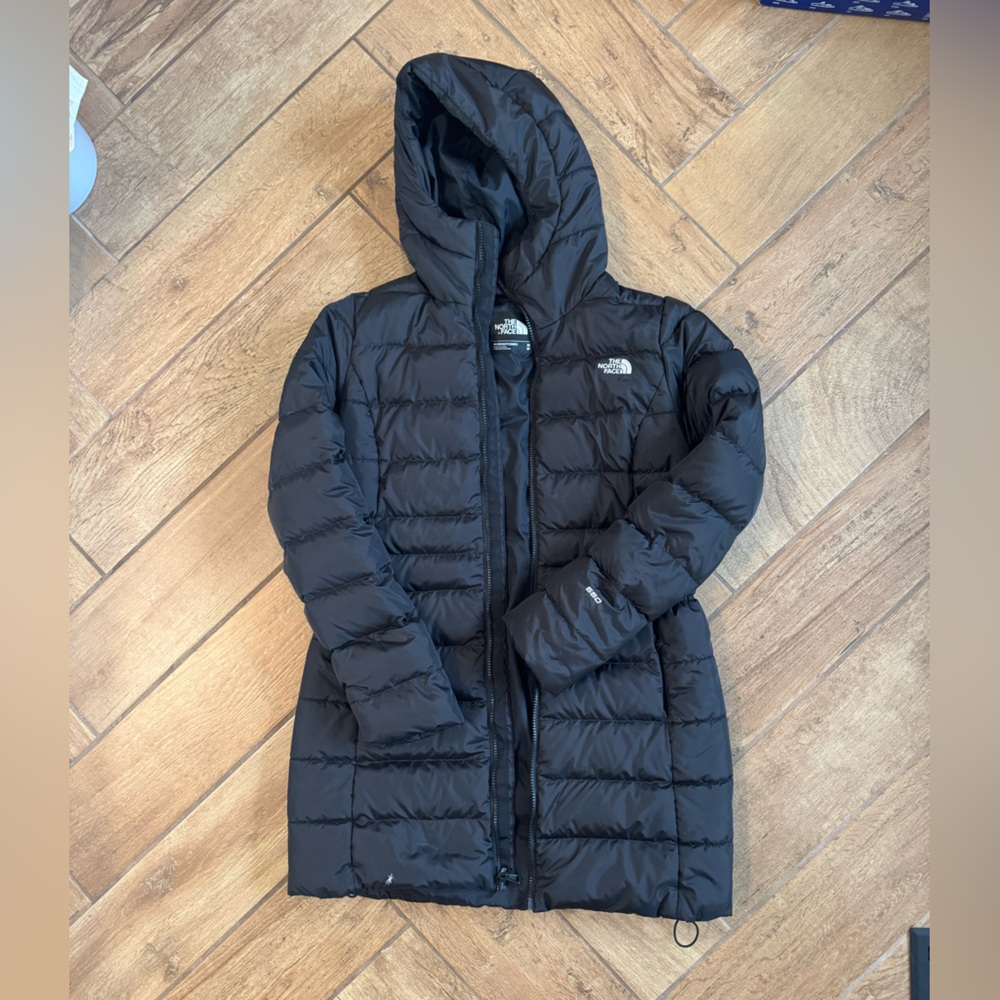 Women’s North Face Gotham parka. Black size medium.